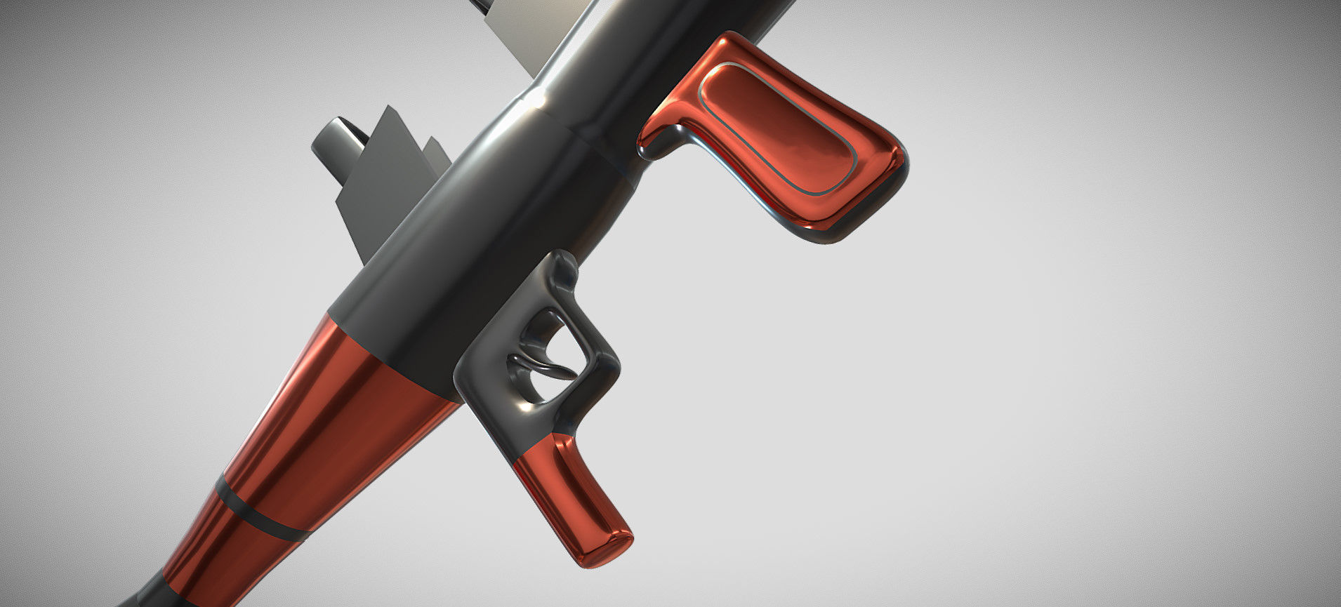 Fortnite RPG Launcher 3D model_19