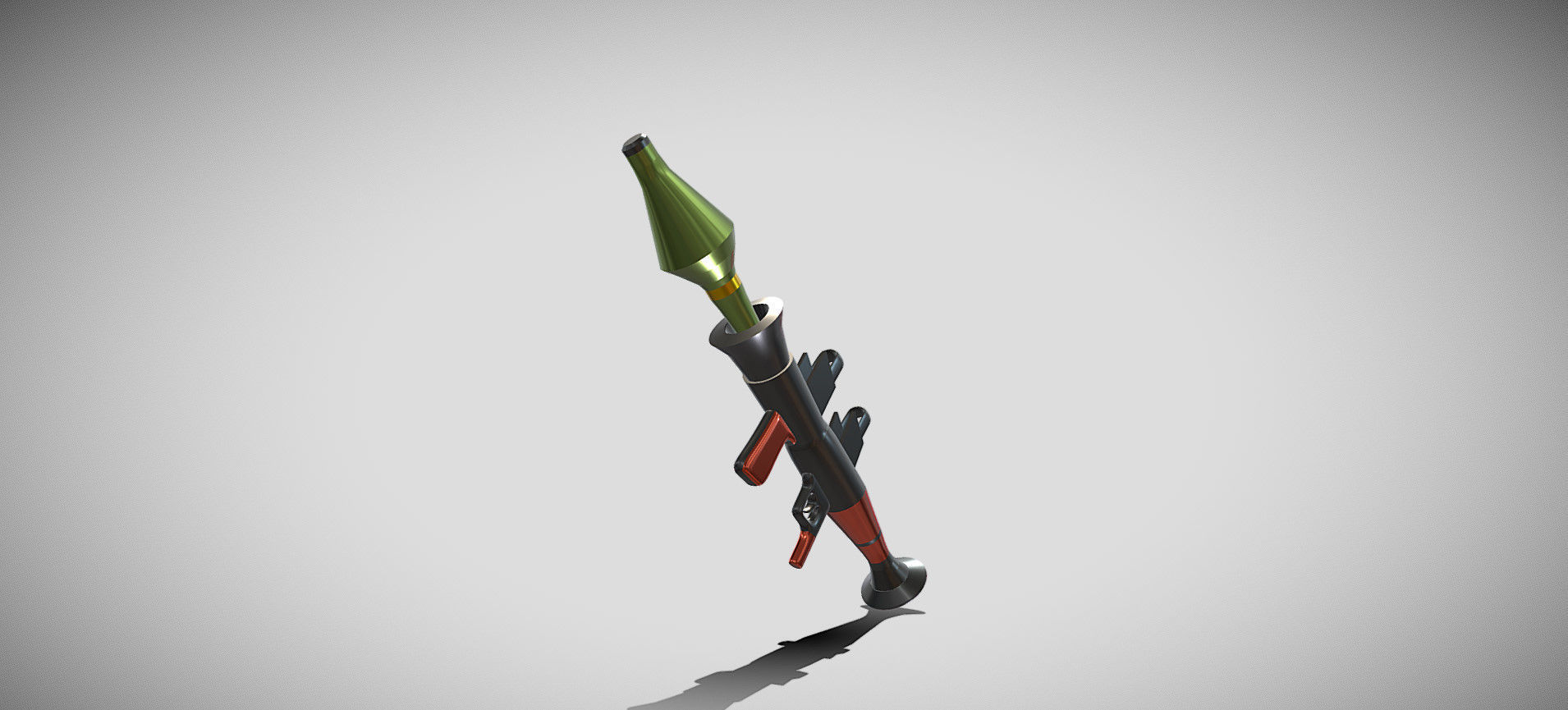 Fortnite RPG Launcher 3D model_41