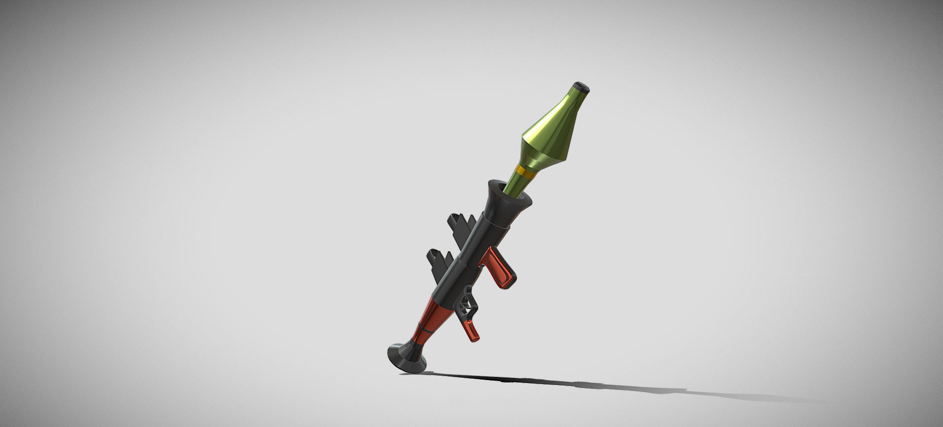 Fortnite RPG Launcher 3D model_38