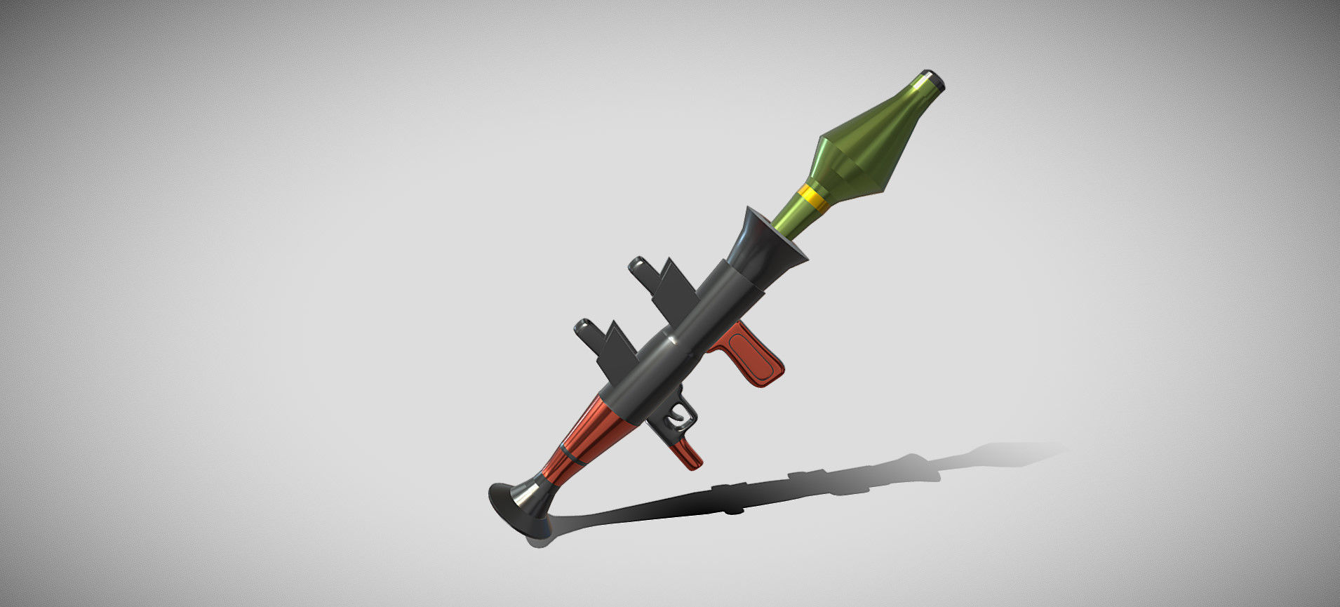 Fortnite RPG Launcher 3D model_26