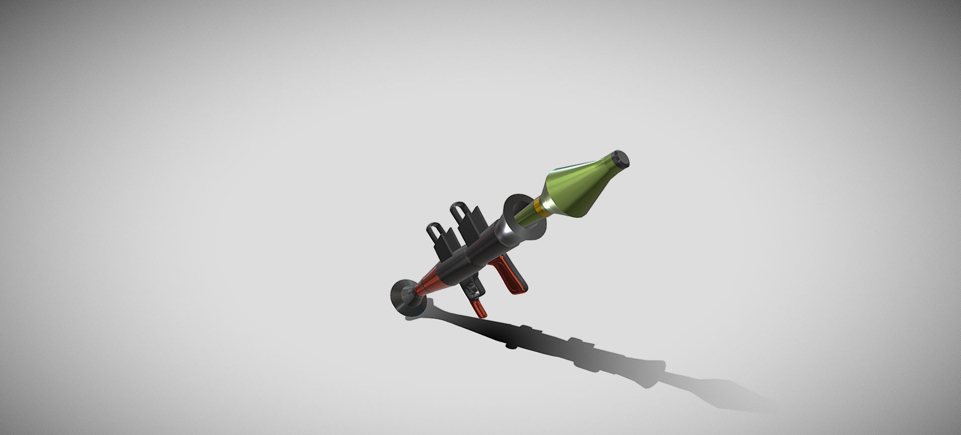 Fortnite RPG Launcher 3D model_62