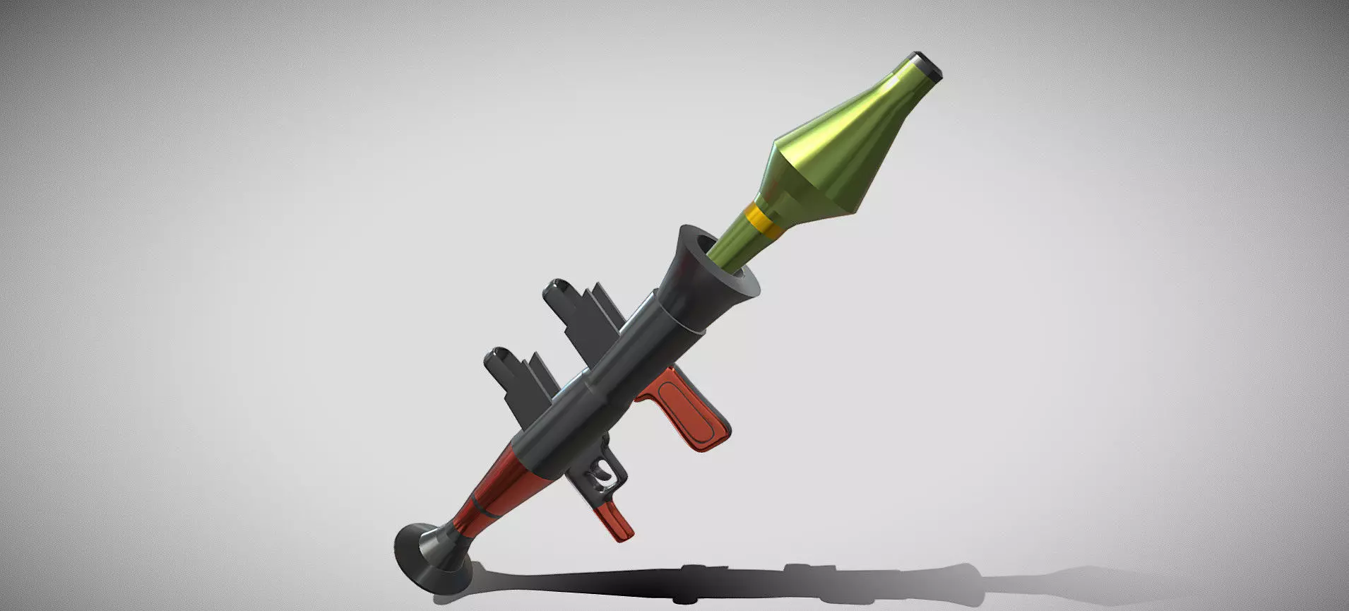 Fortnite RPG Launcher 3D model_0