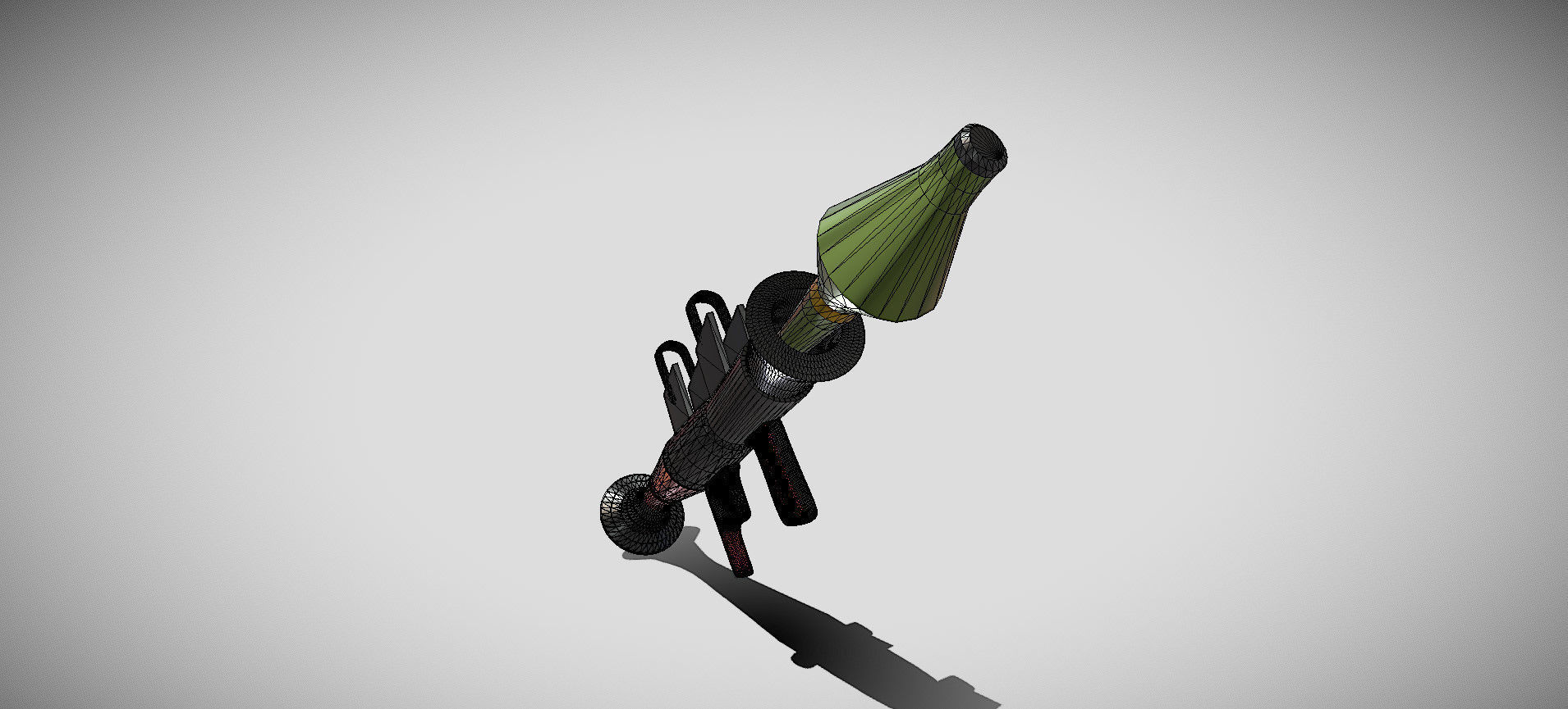 Fortnite RPG Launcher 3D model_68