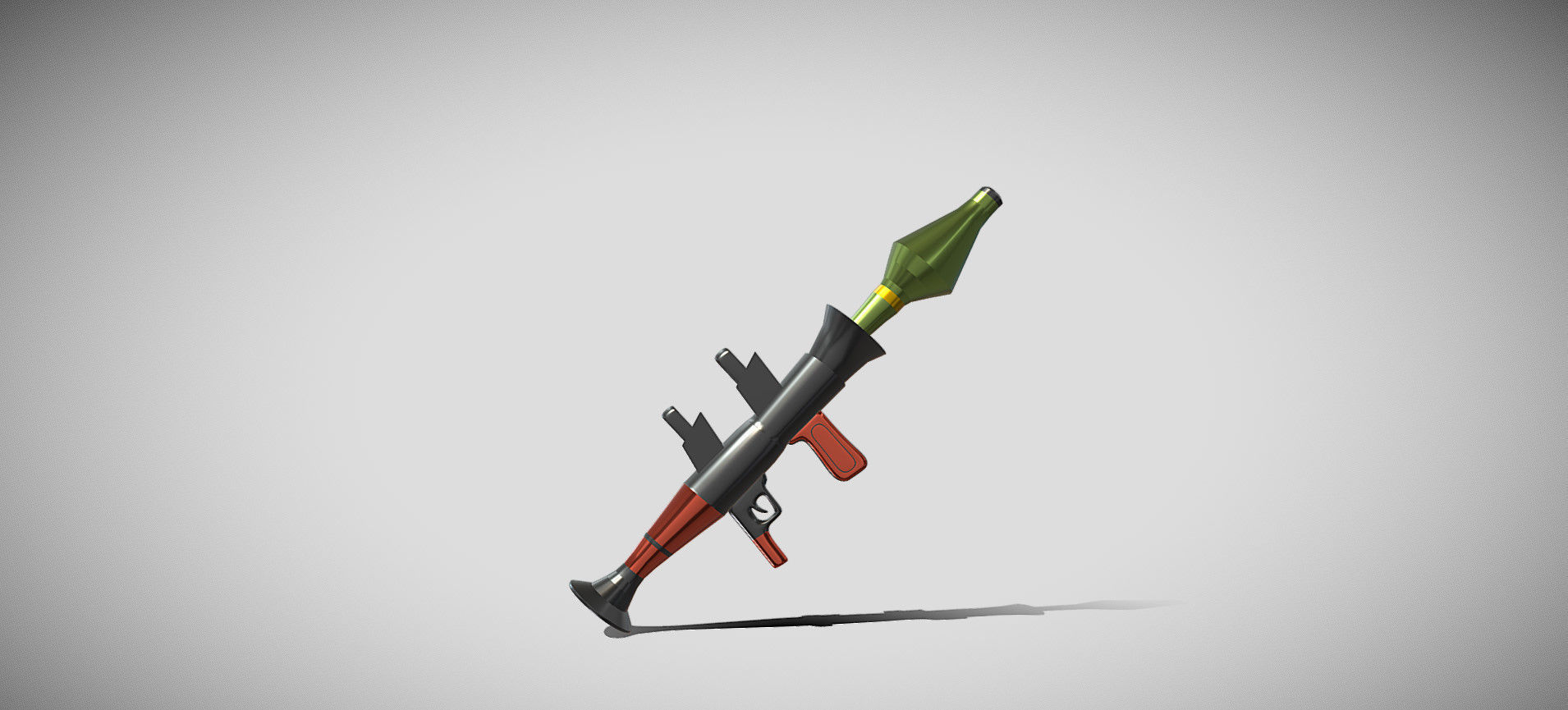 Fortnite RPG Launcher 3D model_46