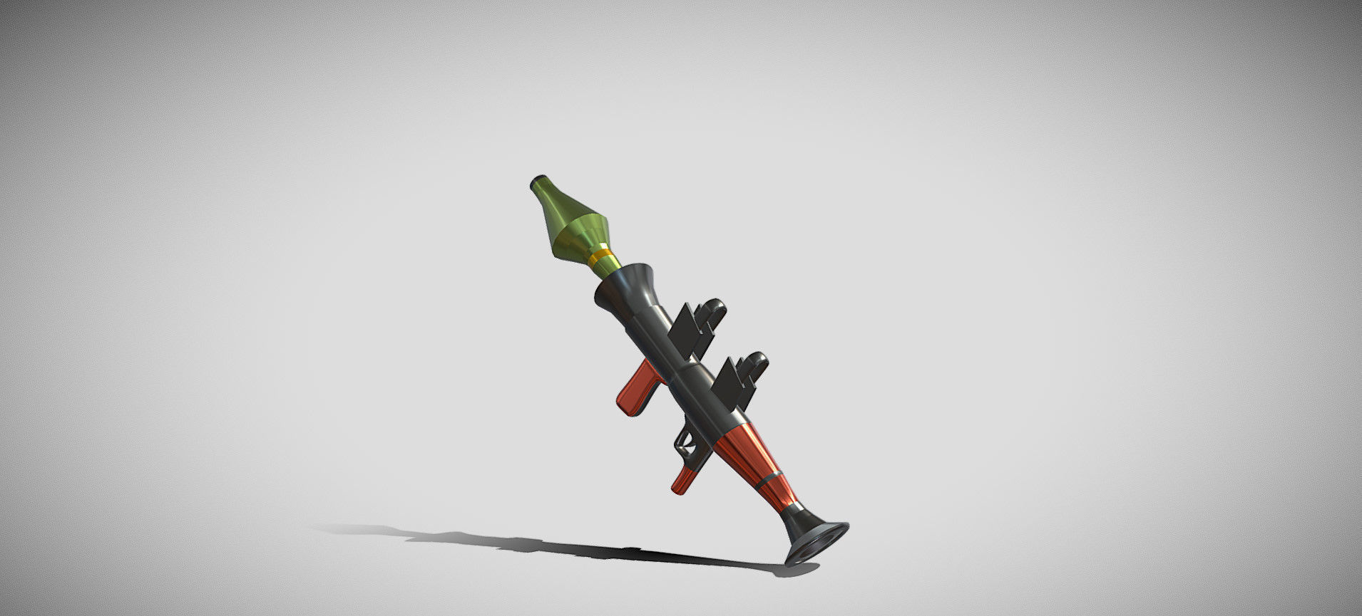 Fortnite RPG Launcher 3D model_43