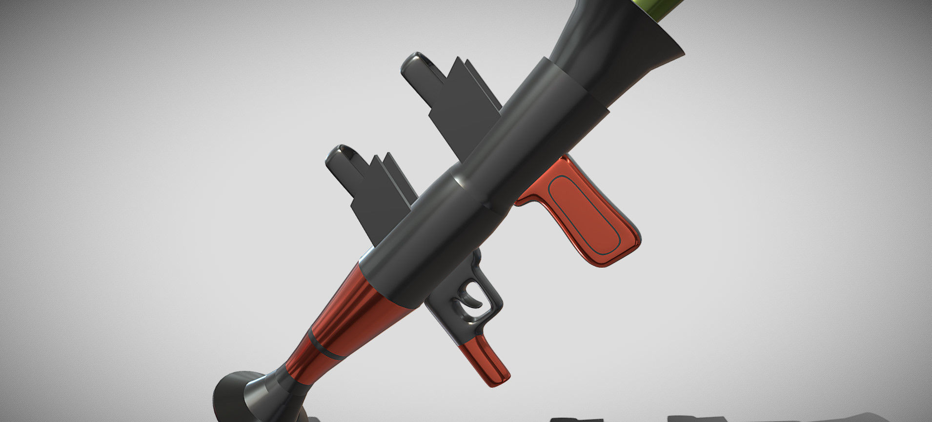 Fortnite RPG Launcher 3D model_63