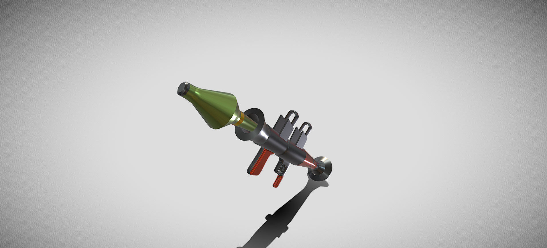 Fortnite RPG Launcher 3D model_30