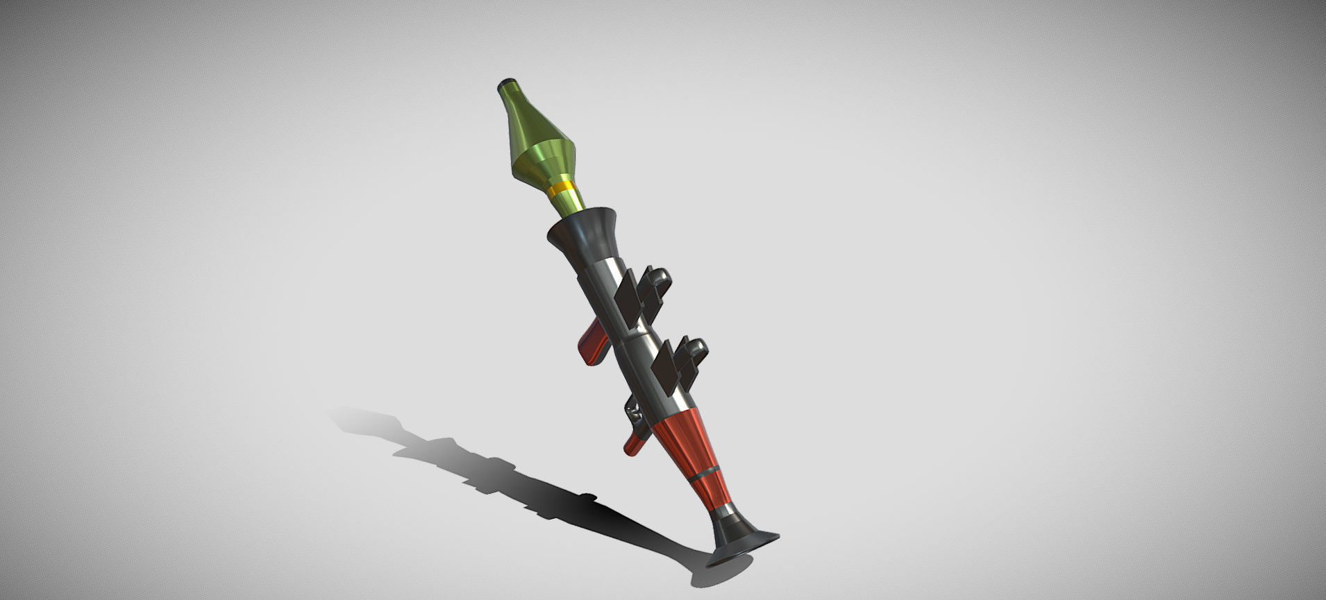 Fortnite RPG Launcher 3D model_33