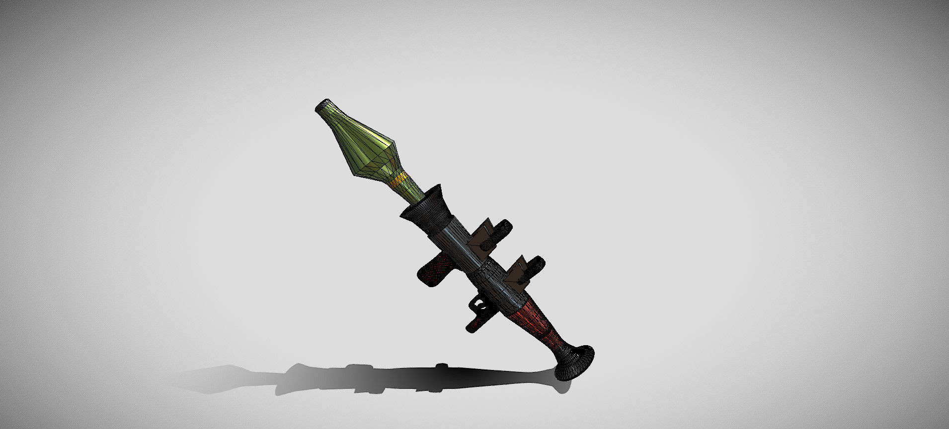 Fortnite RPG Launcher 3D model_93