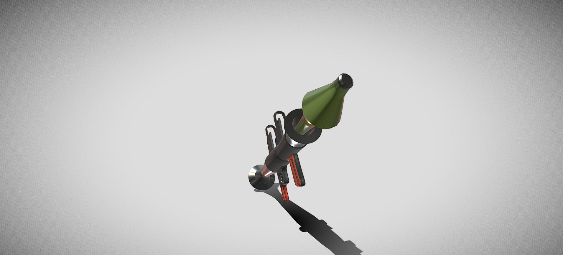 Fortnite RPG Launcher 3D model_28