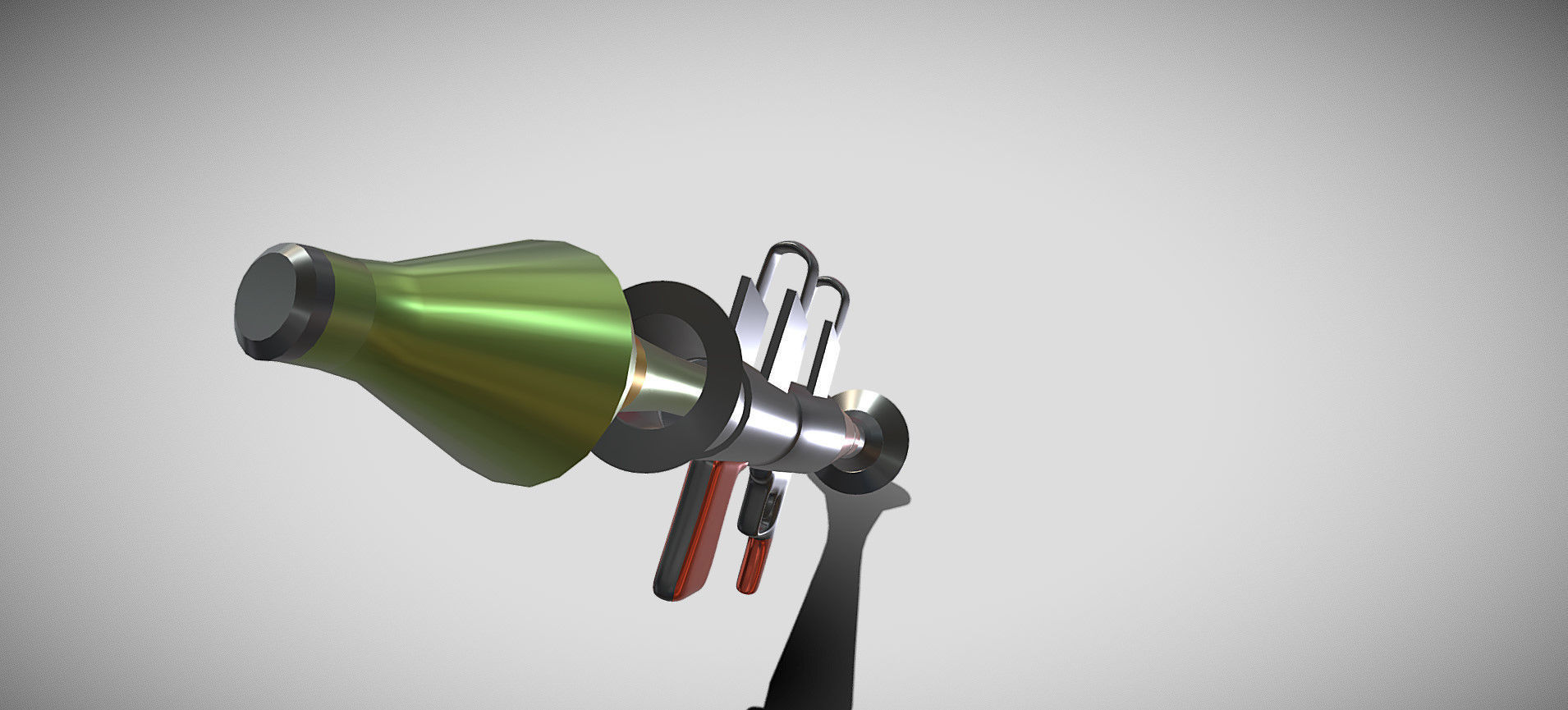 Fortnite RPG Launcher 3D model_14