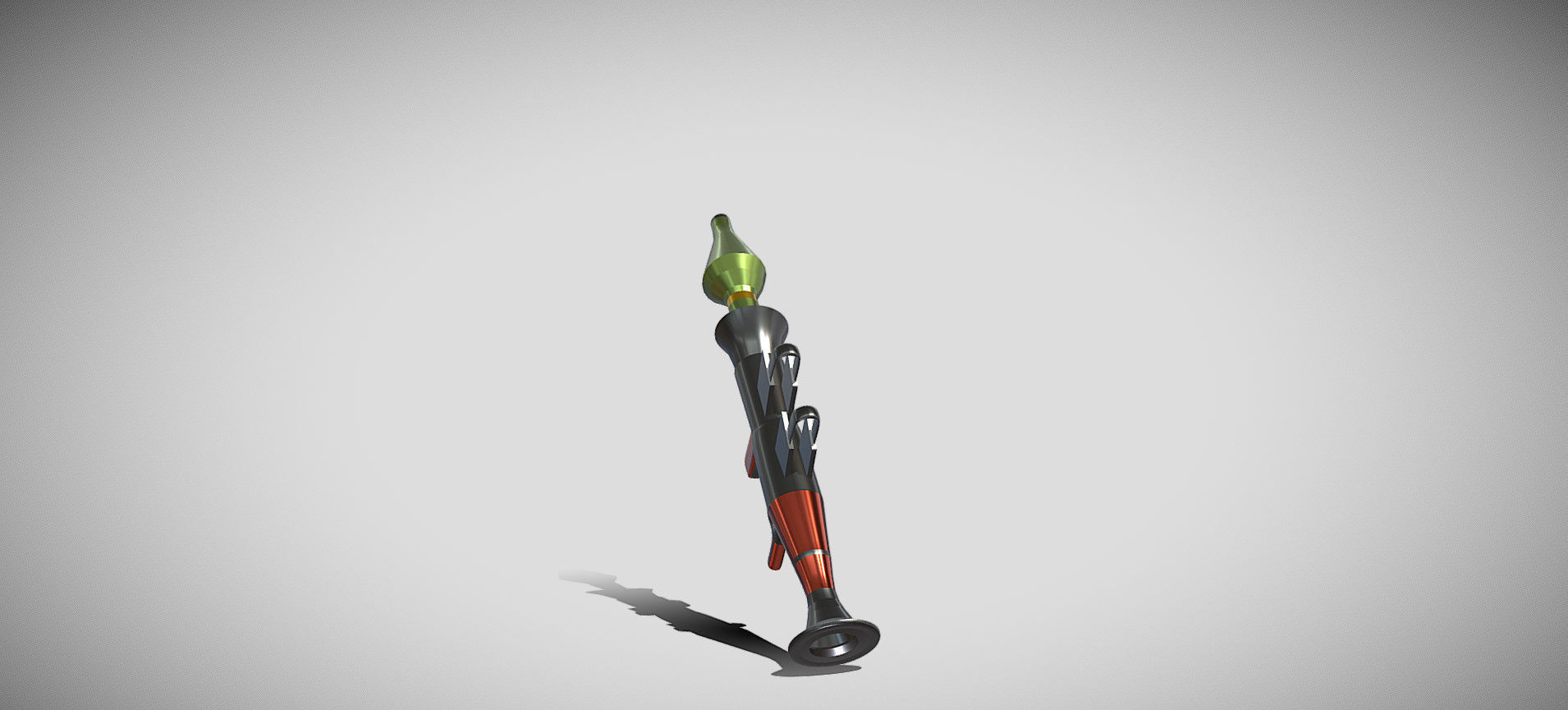 Fortnite RPG Launcher 3D model_44