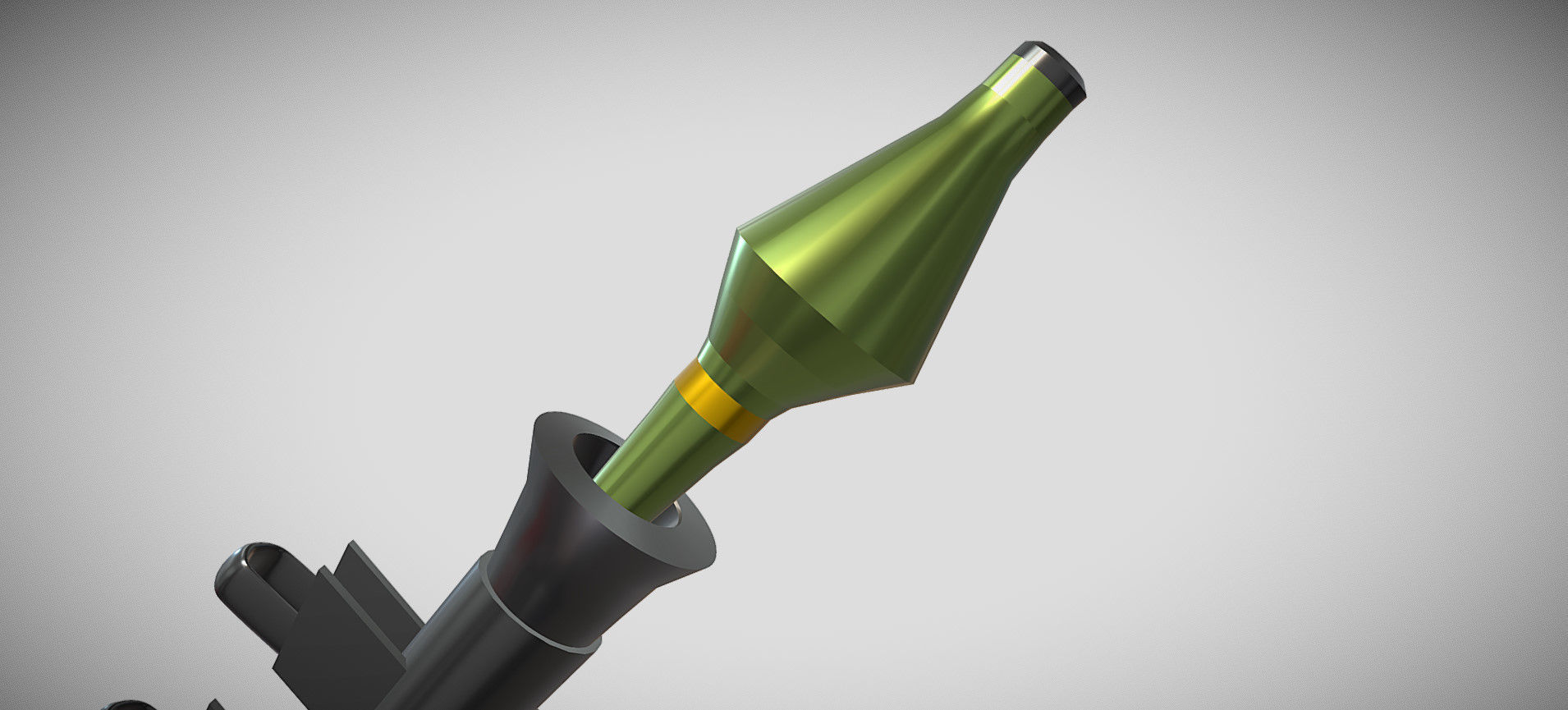 Fortnite RPG Launcher 3D model_65