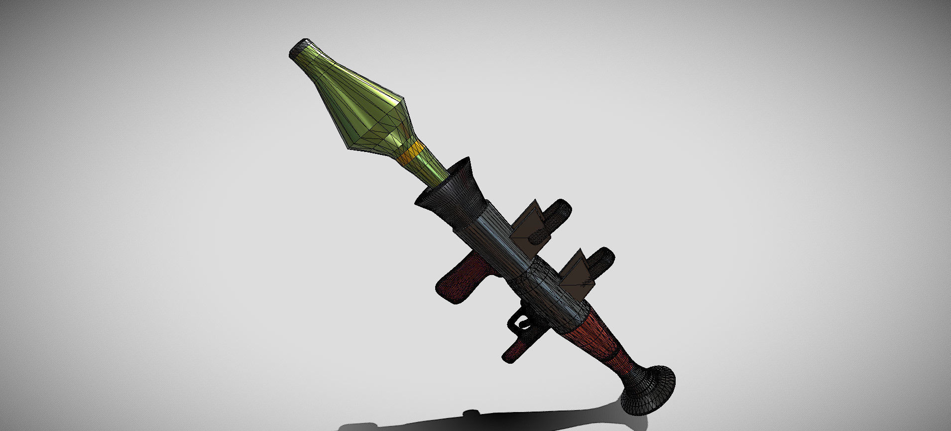 Fortnite RPG Launcher 3D model_72