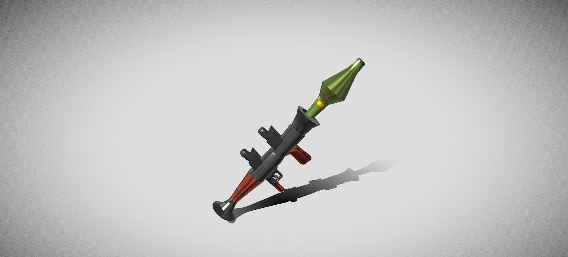 Fortnite RPG Launcher 3D model_60