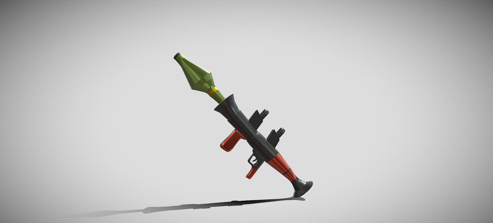 Fortnite RPG Launcher 3D model_42