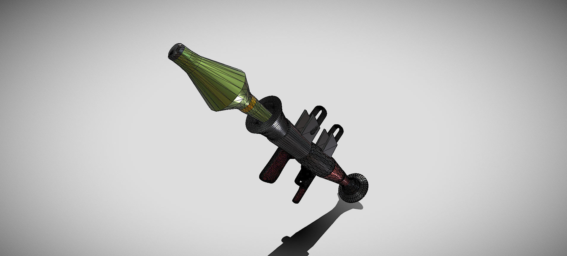 Fortnite RPG Launcher 3D model_71