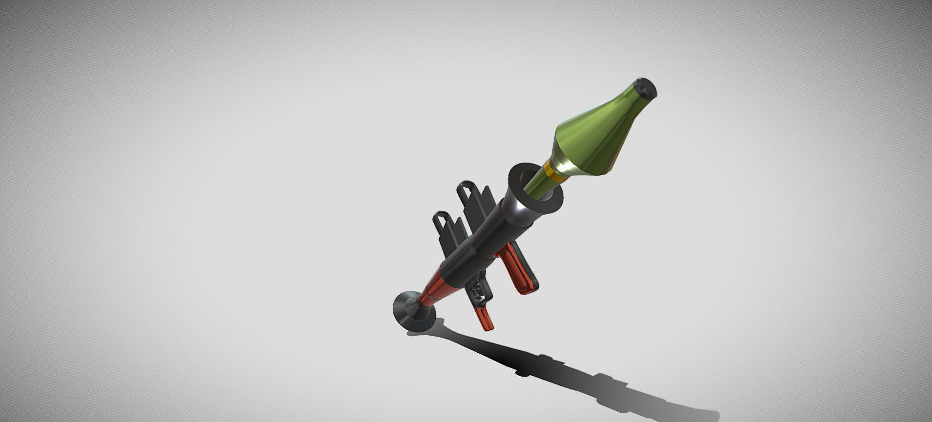 Fortnite RPG Launcher 3D model_27