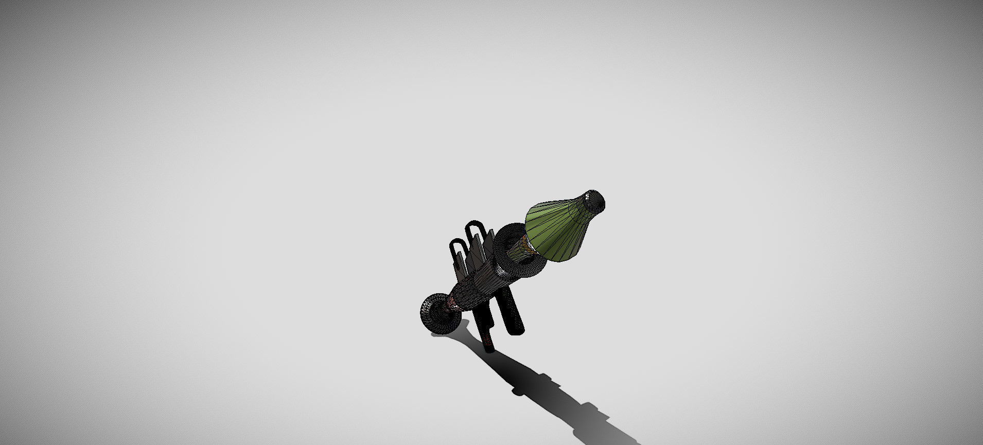 Fortnite RPG Launcher 3D model_98