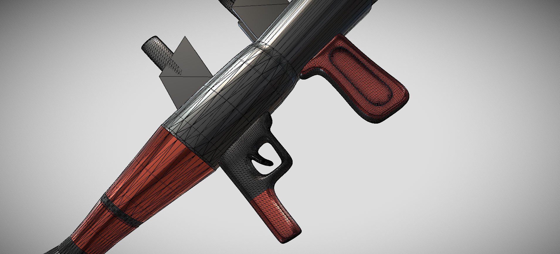 Fortnite RPG Launcher 3D model_81