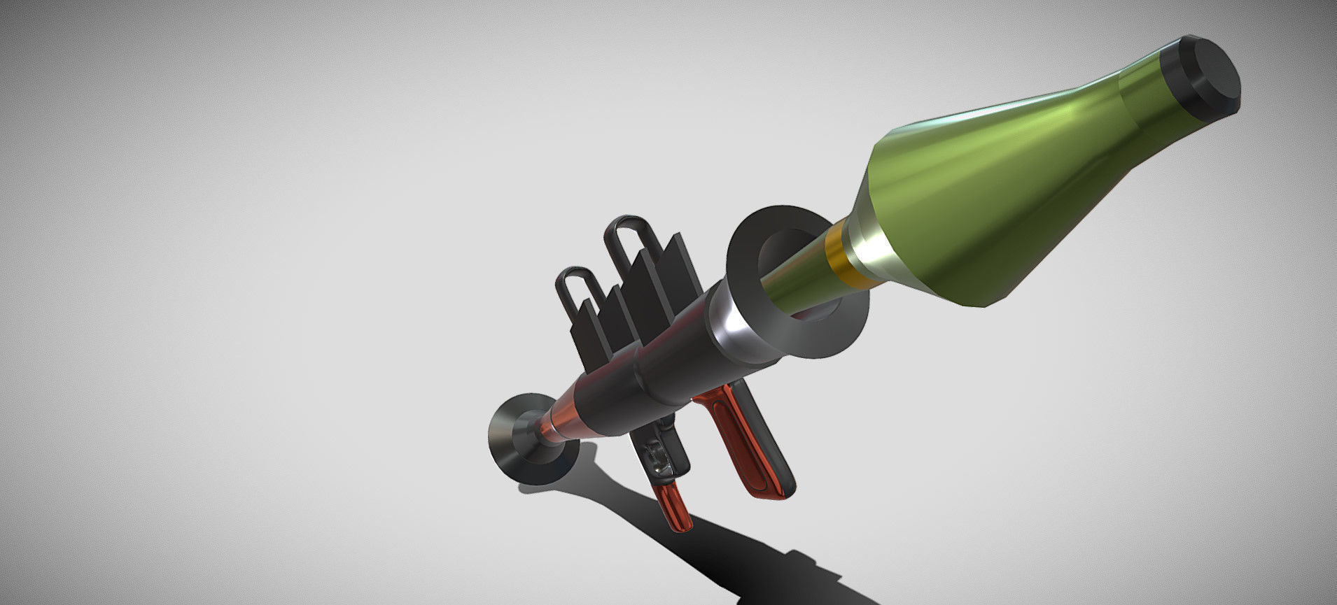 Fortnite RPG Launcher 3D model_13