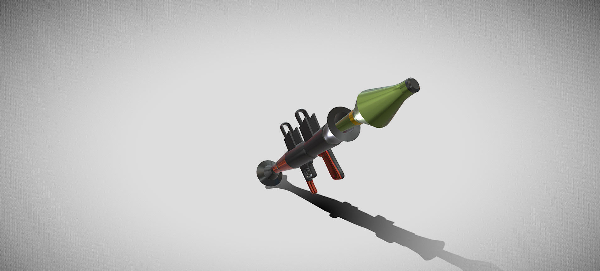 Fortnite RPG Launcher 3D model_37