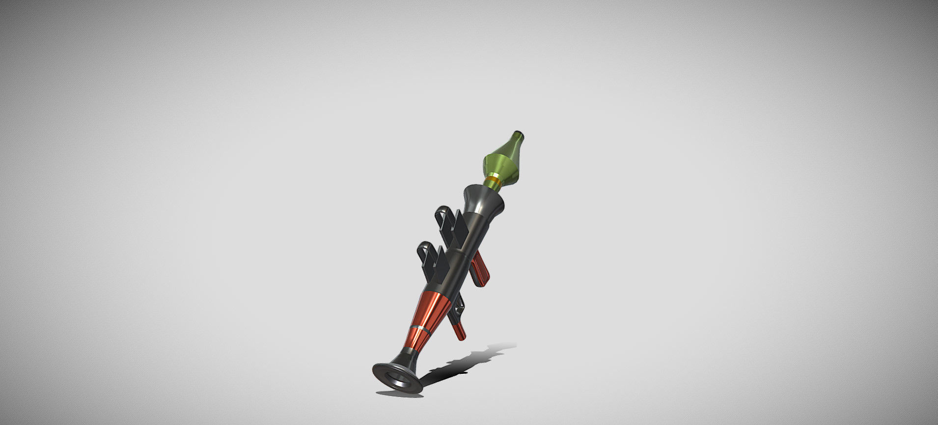 Fortnite RPG Launcher 3D model_45
