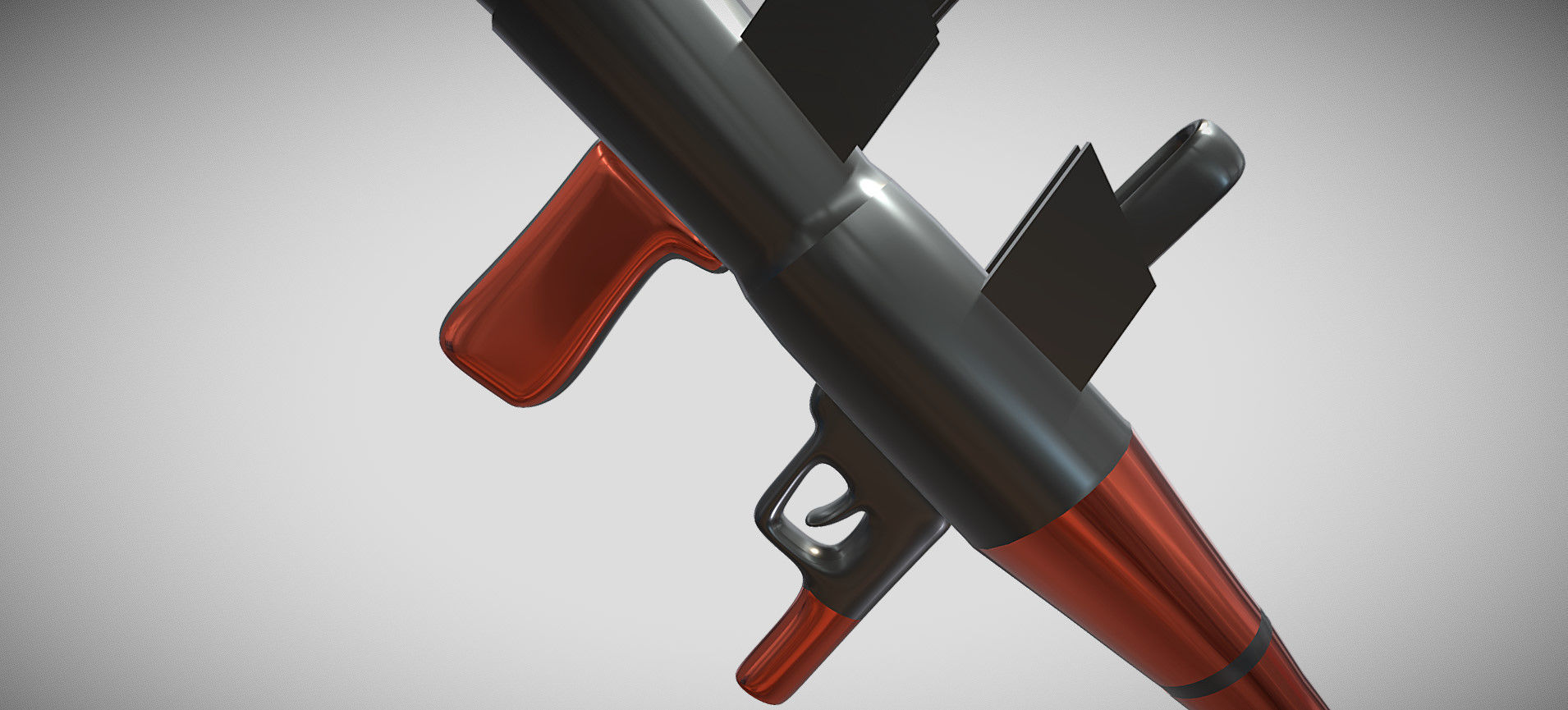 Fortnite RPG Launcher 3D model_22