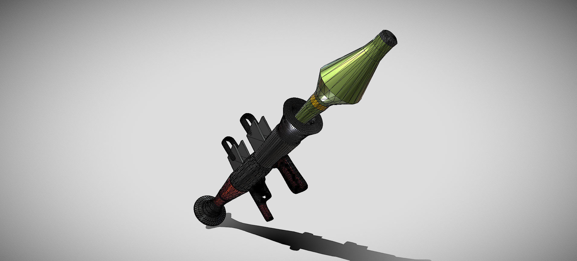 Fortnite RPG Launcher 3D model_67