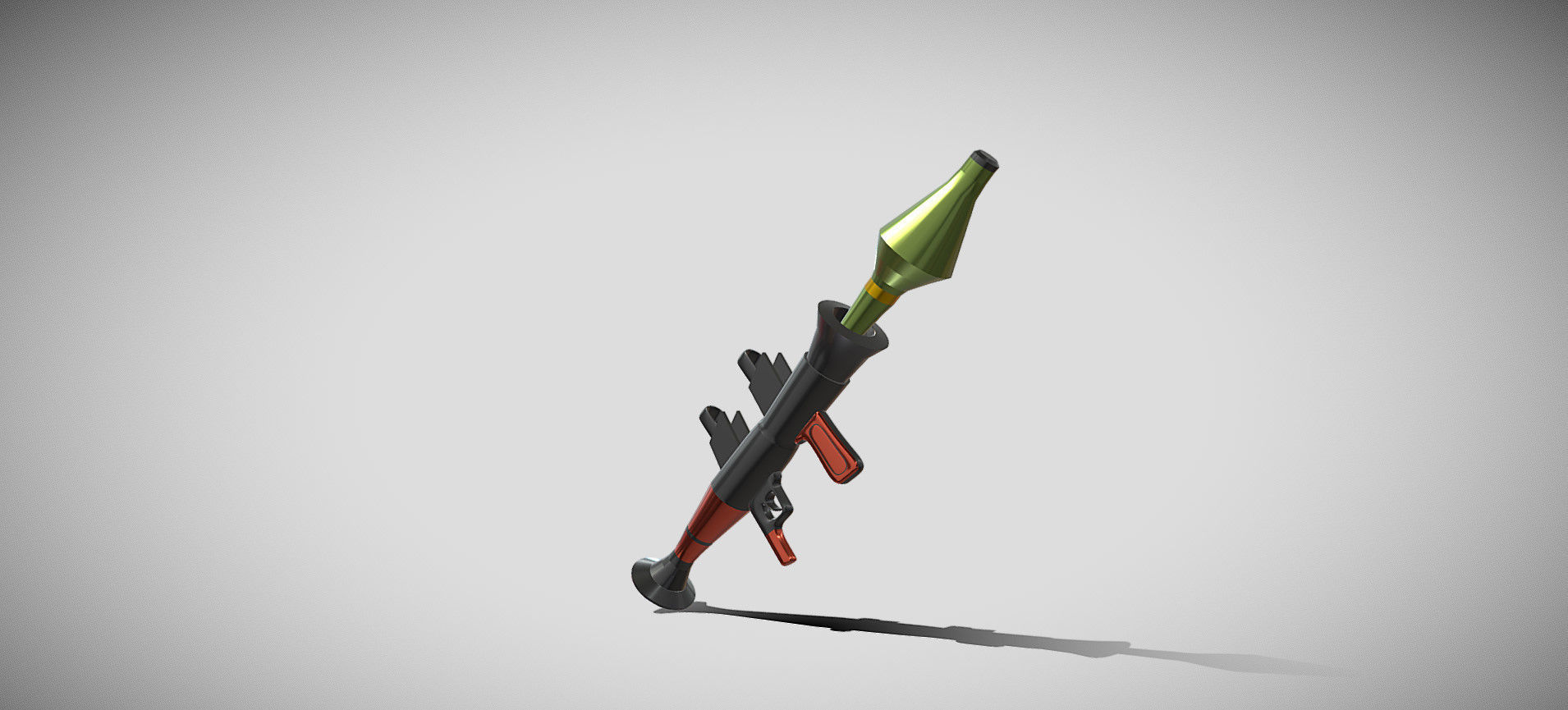Fortnite RPG Launcher 3D model_47