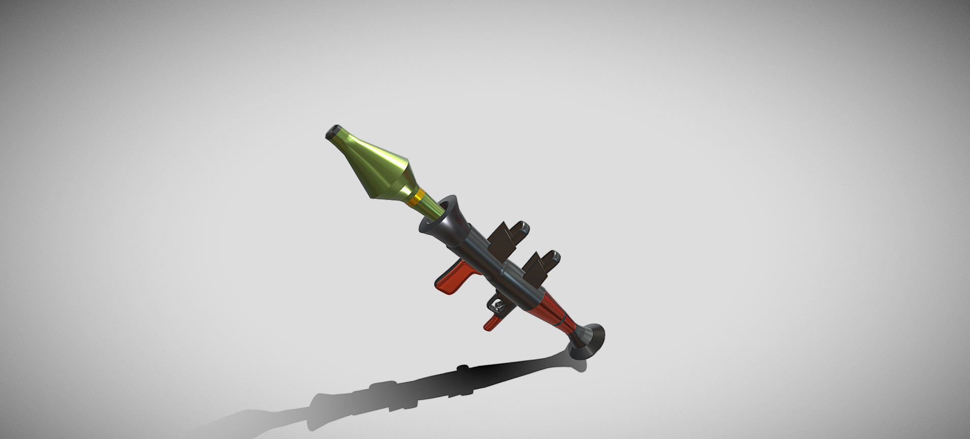 Fortnite RPG Launcher 3D model_55