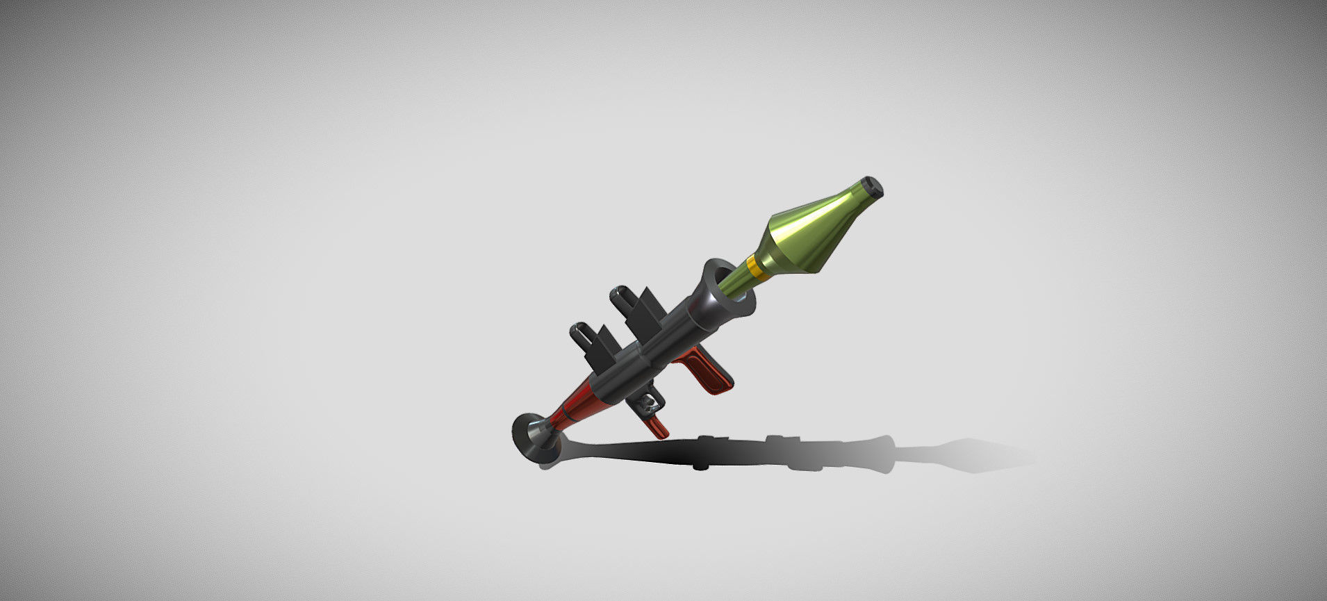 Fortnite RPG Launcher 3D model_50