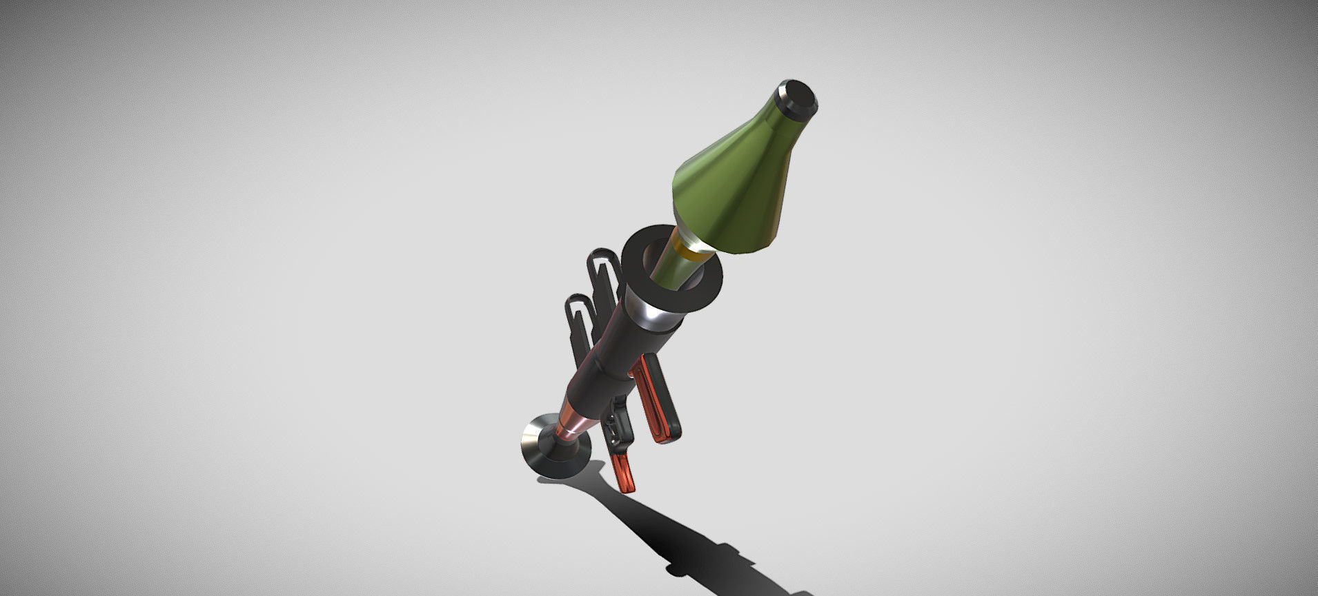 Fortnite RPG Launcher 3D model_3