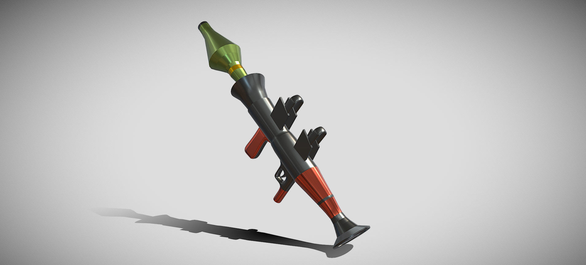 Fortnite RPG Launcher 3D model_8