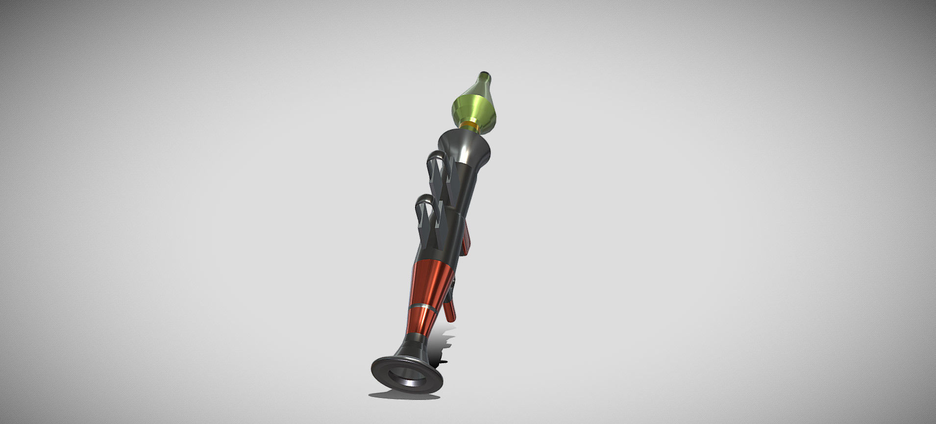 Fortnite RPG Launcher 3D model_10