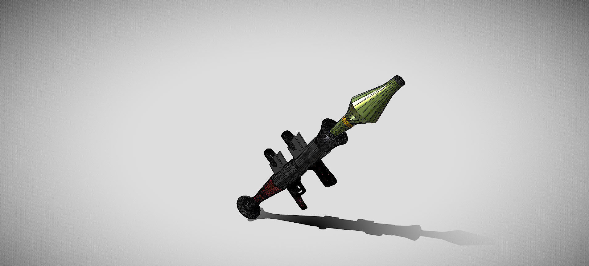 Fortnite RPG Launcher 3D model_90