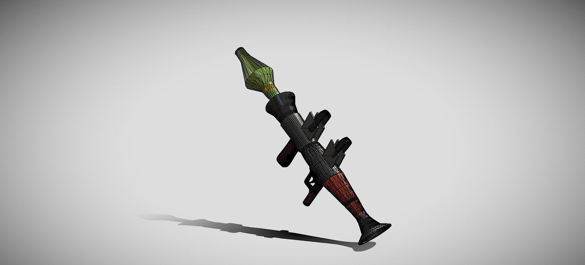 Fortnite RPG Launcher 3D model_73