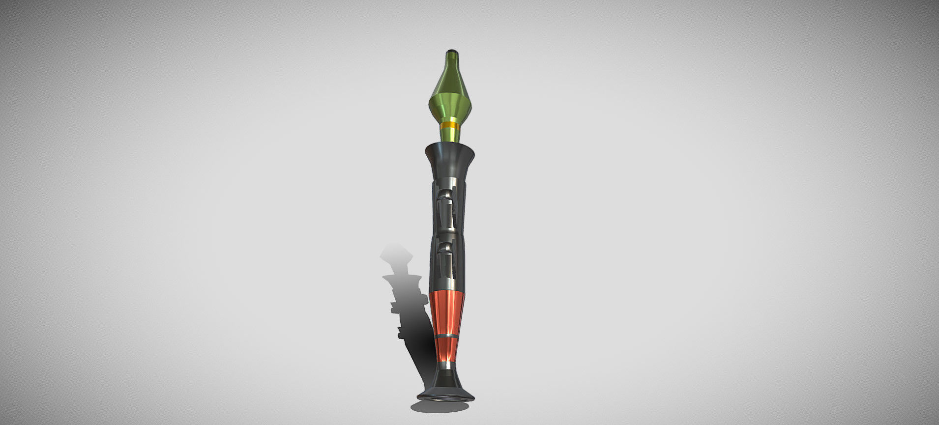 Fortnite RPG Launcher 3D model_34