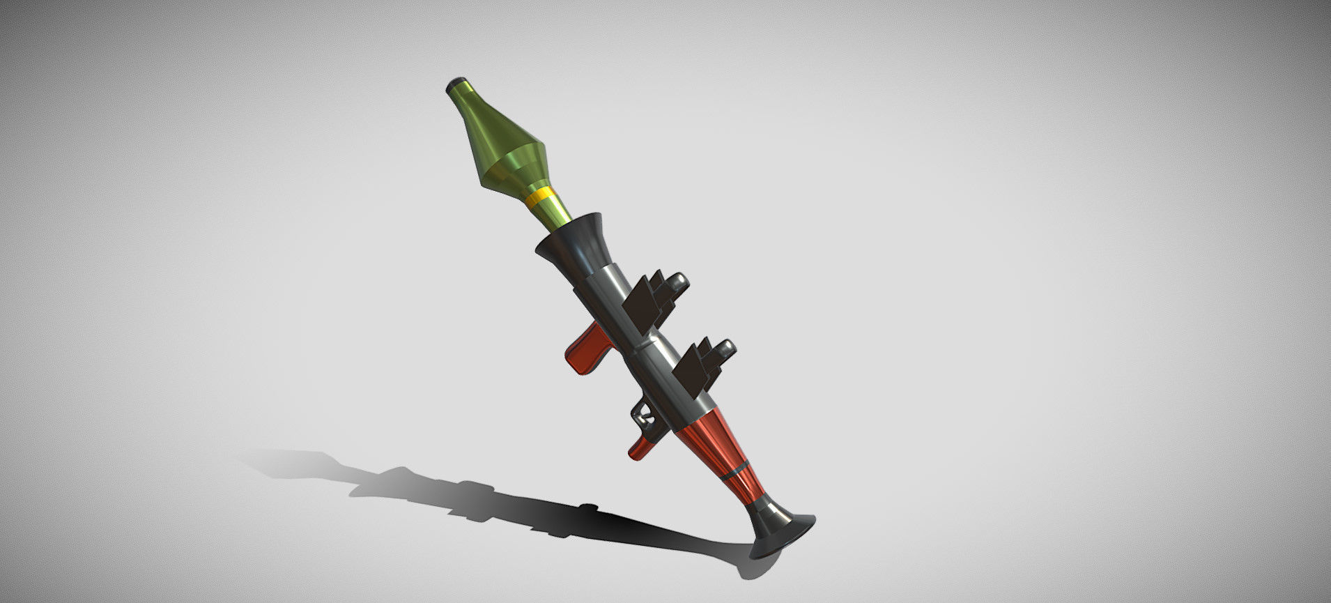 Fortnite RPG Launcher 3D model_32