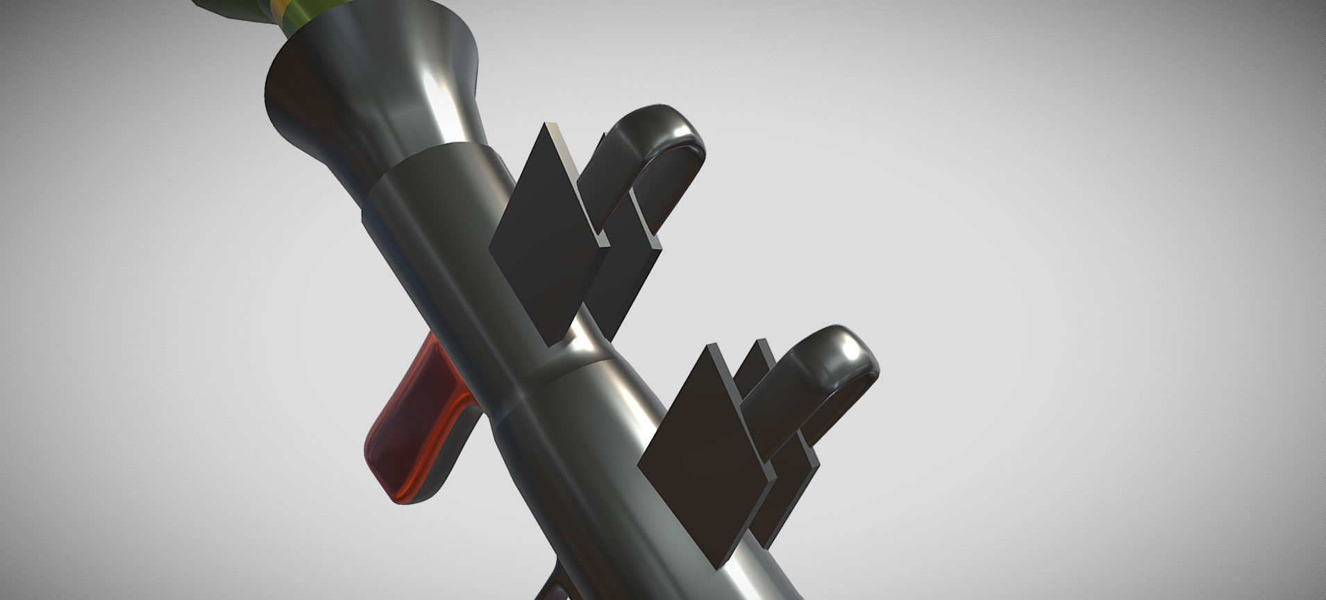 Fortnite RPG Launcher 3D model_15