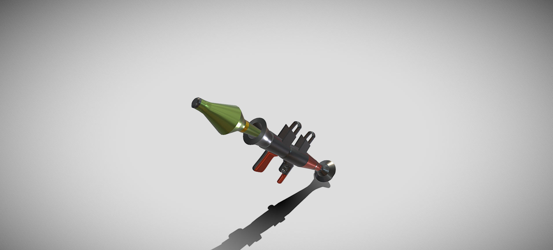 Fortnite RPG Launcher 3D model_54