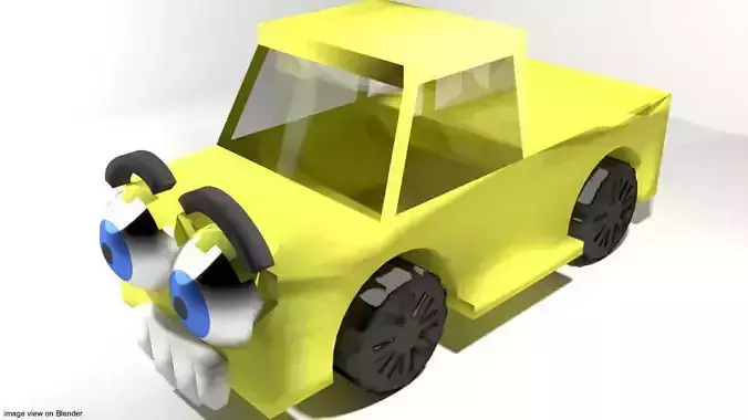 Cartoon Vehicle - Truck