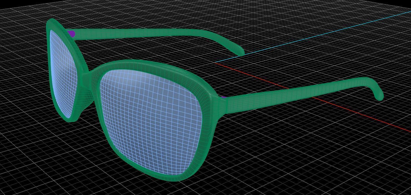 Eyeglasses for Men and Women 3D print model_4