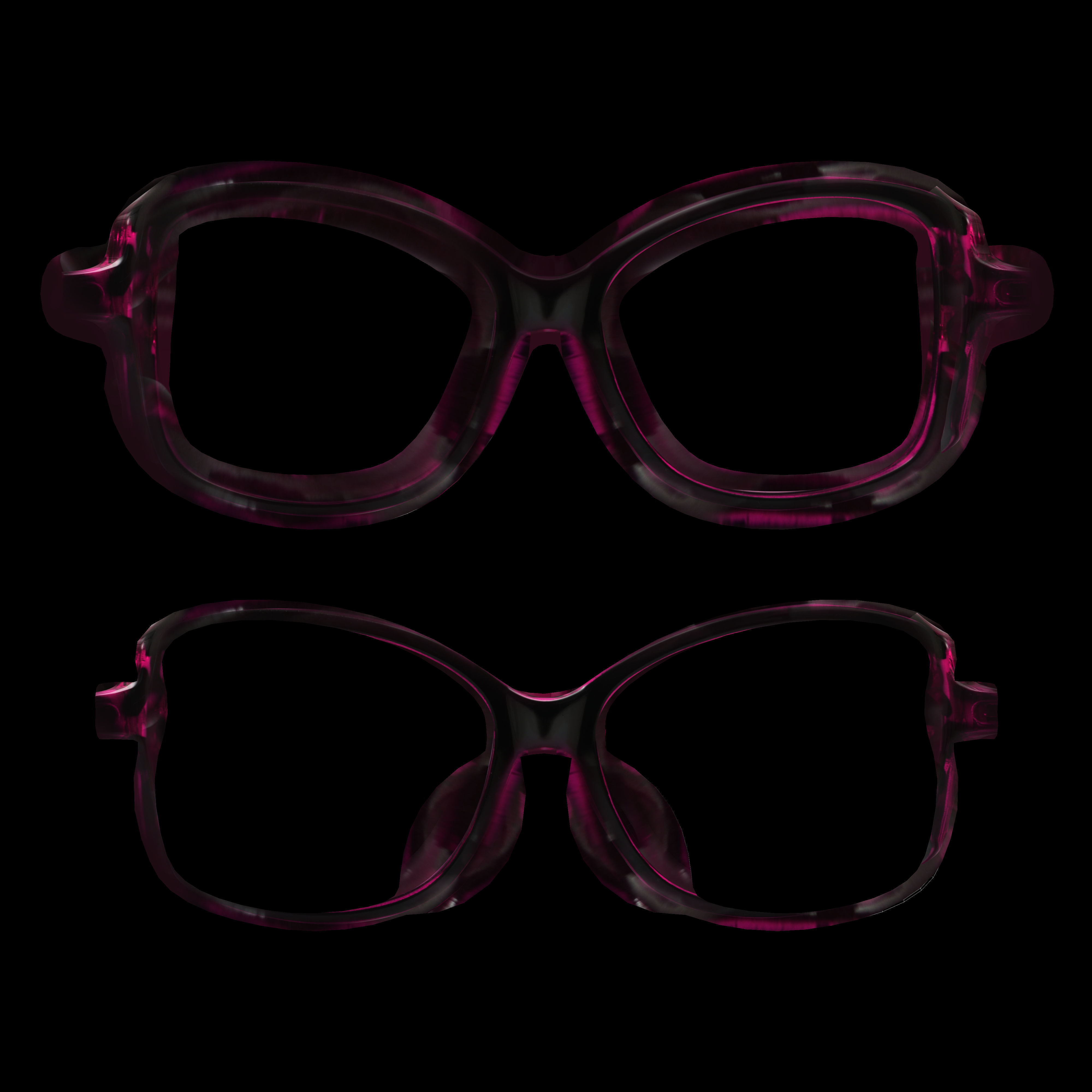 Eyeglasses for Men and Women 3D print model_11