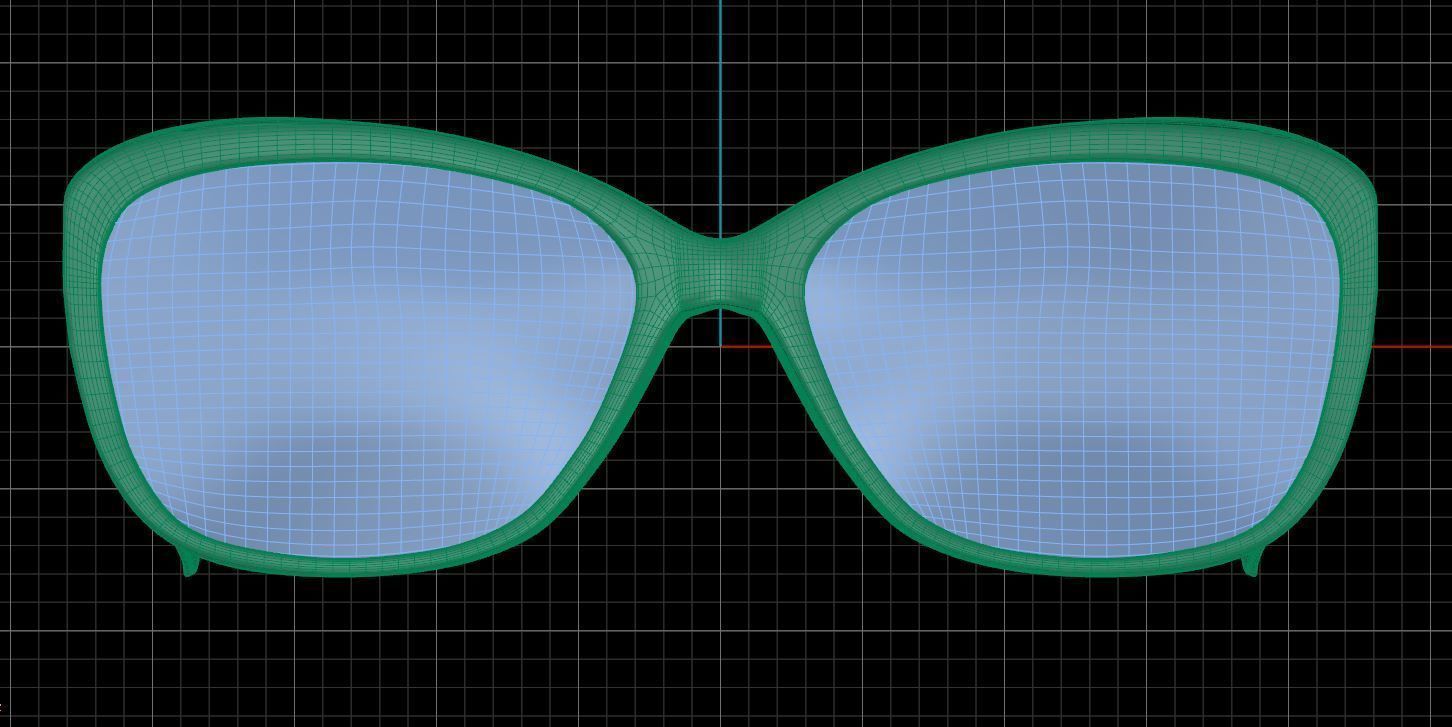 Eyeglasses for Men and Women 3D print model_6