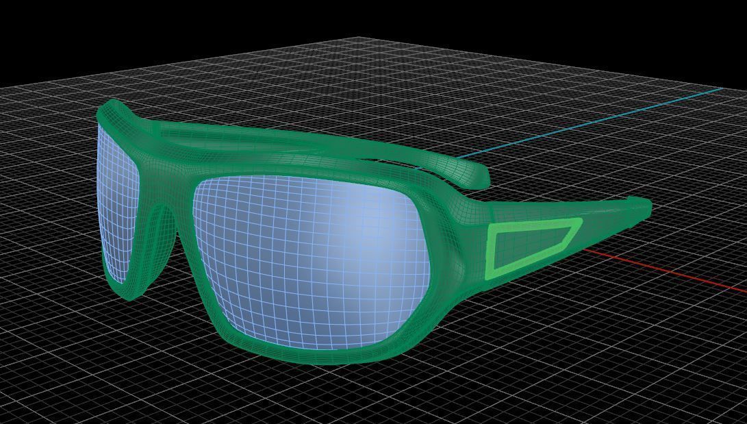 Eyeglasses for Men and Women 3D print model_7