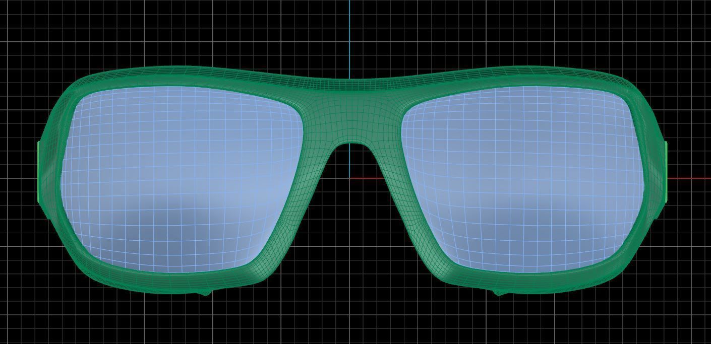 Eyeglasses for Men and Women 3D print model_10