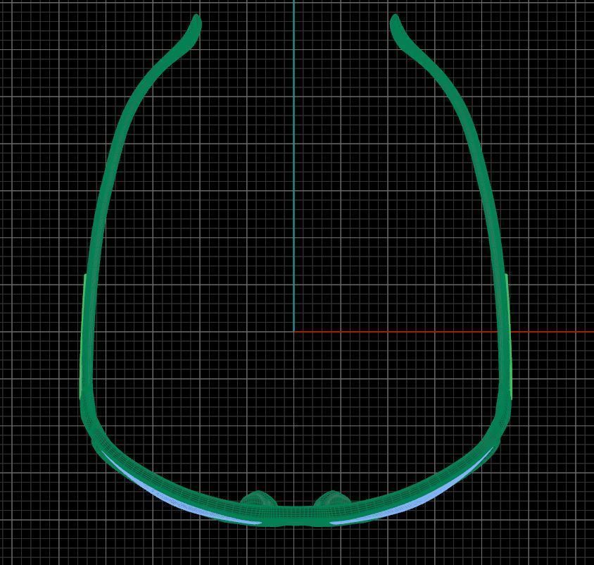 Eyeglasses for Men and Women 3D print model_8