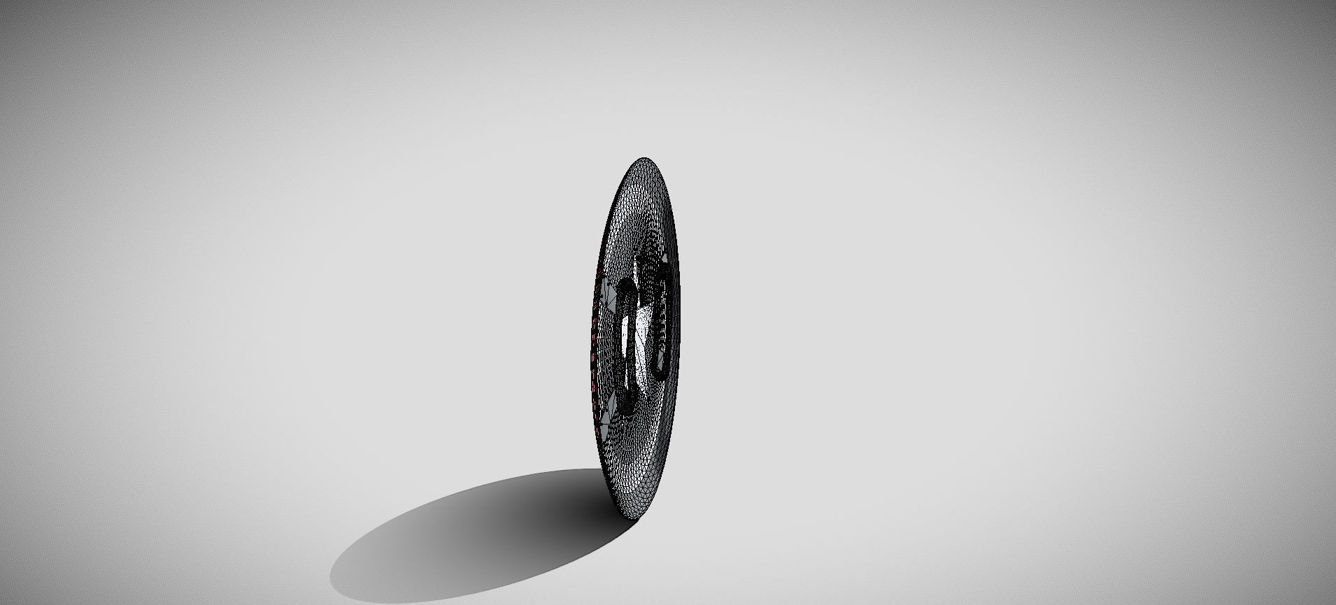 Captain America Shield 3D model_58