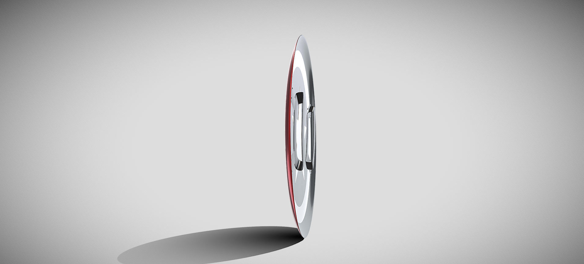 Captain America Shield 3D model_24